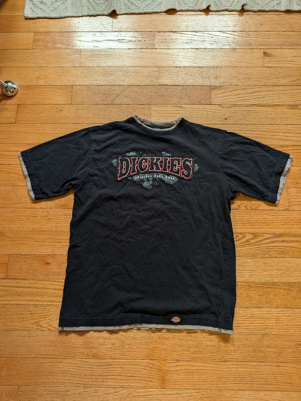 Vintage Y2K 2000s Dickies Skater Workwear Streetwear Graphic T-shirt Distressed